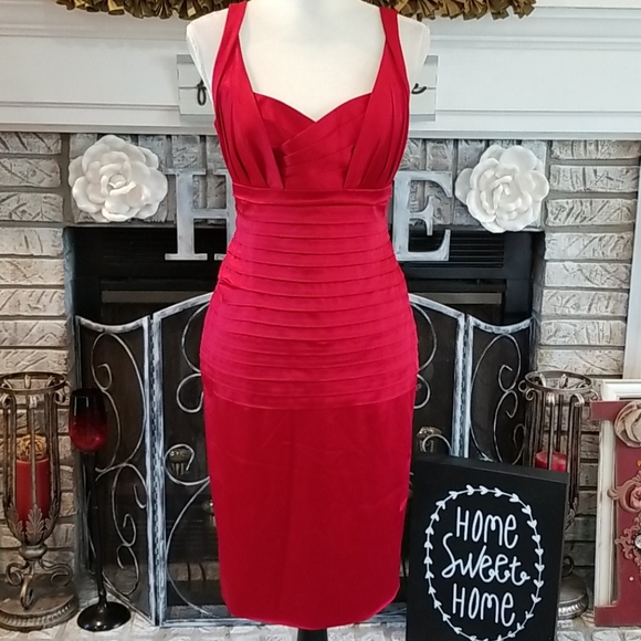 red dress size 10